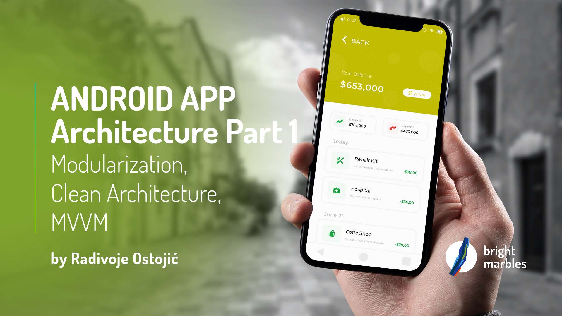 Android app architecture part 1
