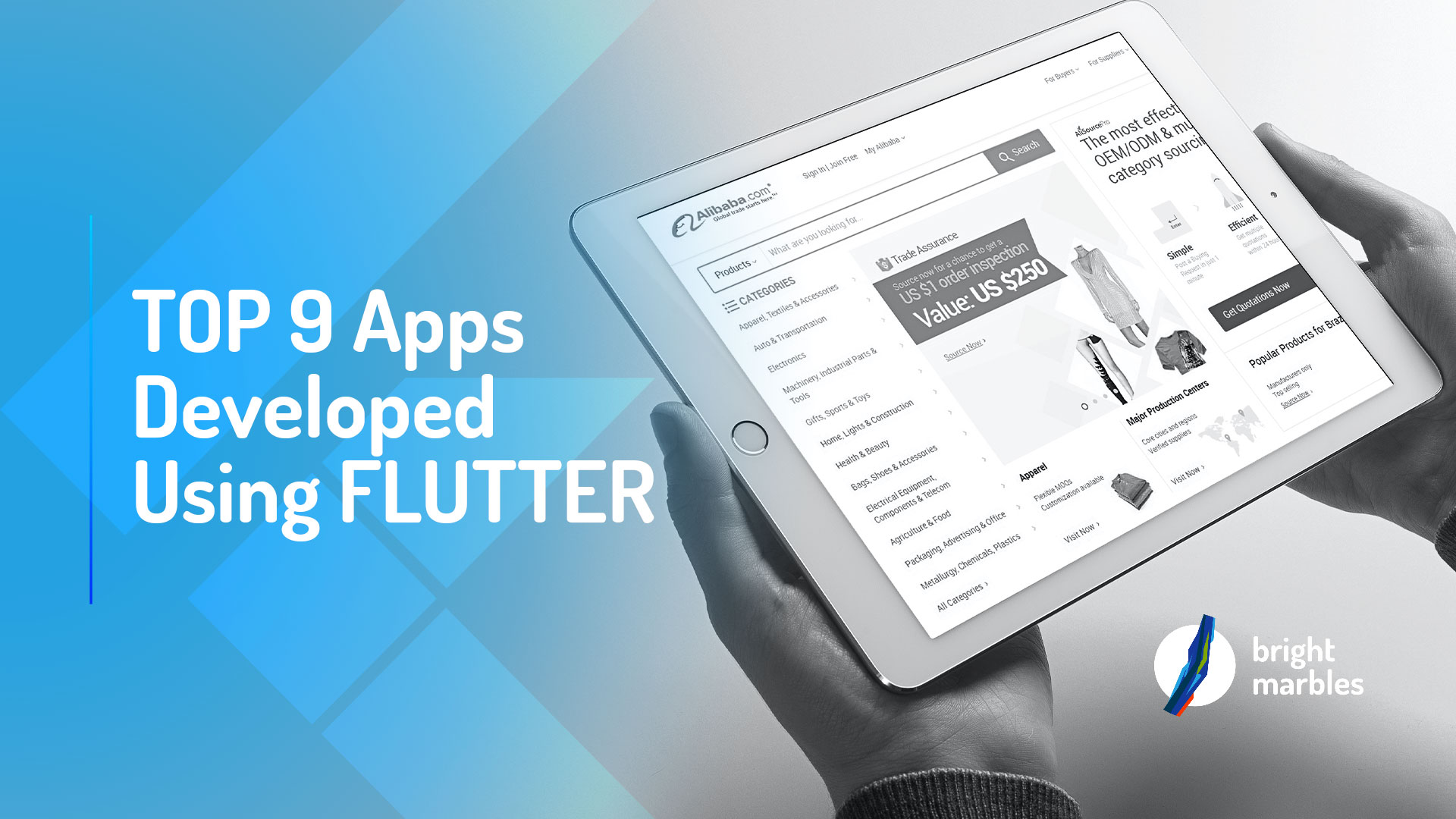 Top 9 Apps Developed Using Flutter