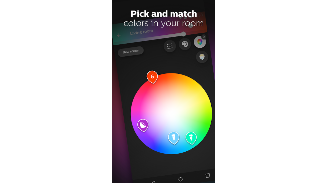 Philips Hue app Flutter