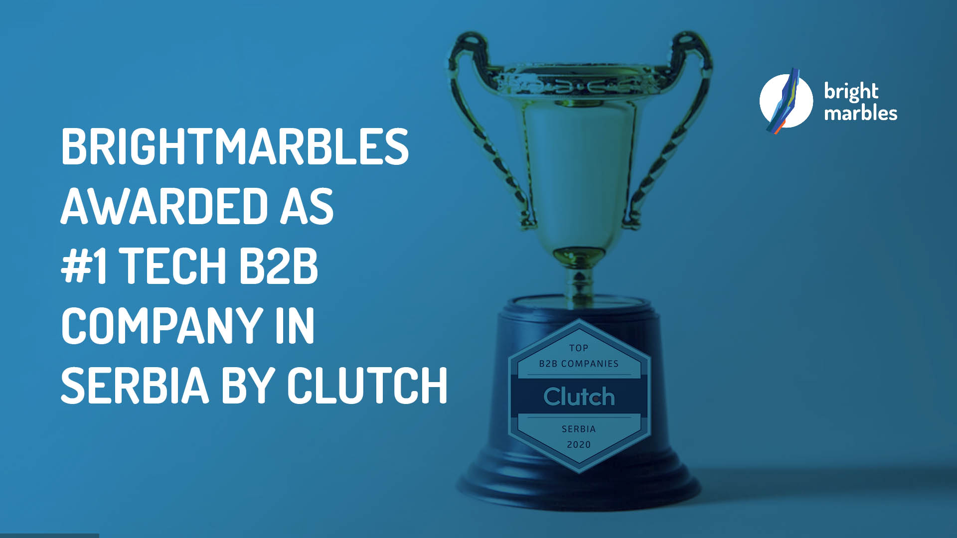 #1 B2B Tech company in Serbia by Clutch